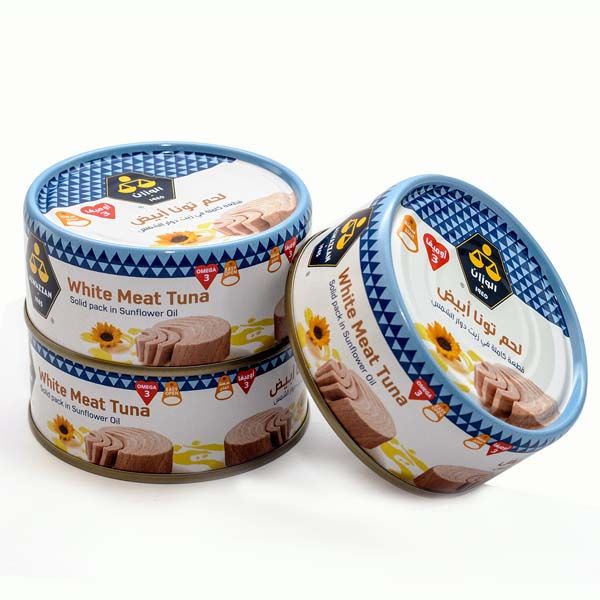 Al Wazzan White Meat Tuna in Sunflower Oil, Special Offer 3x160g
