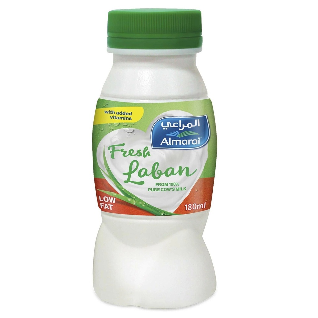 Almarai Low Fat Laban With Added Vitamins 180Ml