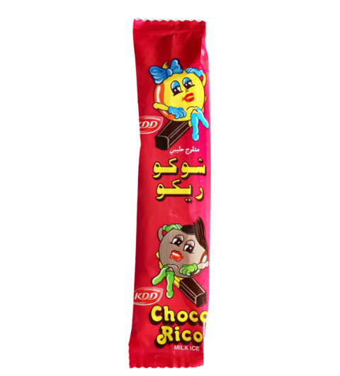 Kdd Choco Rico Milk Ice Stick, 66g