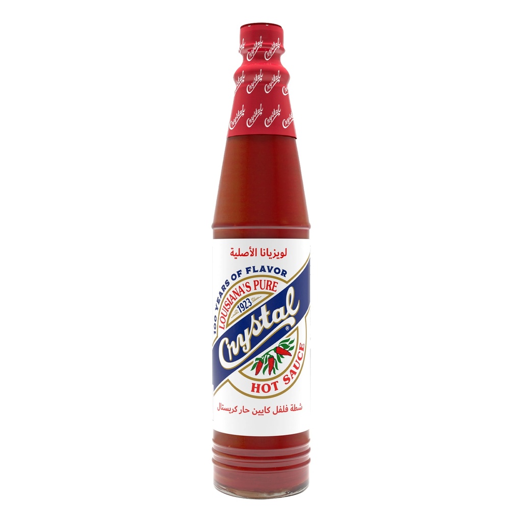 Crystal Hot Sauce 3 oz 88 ML