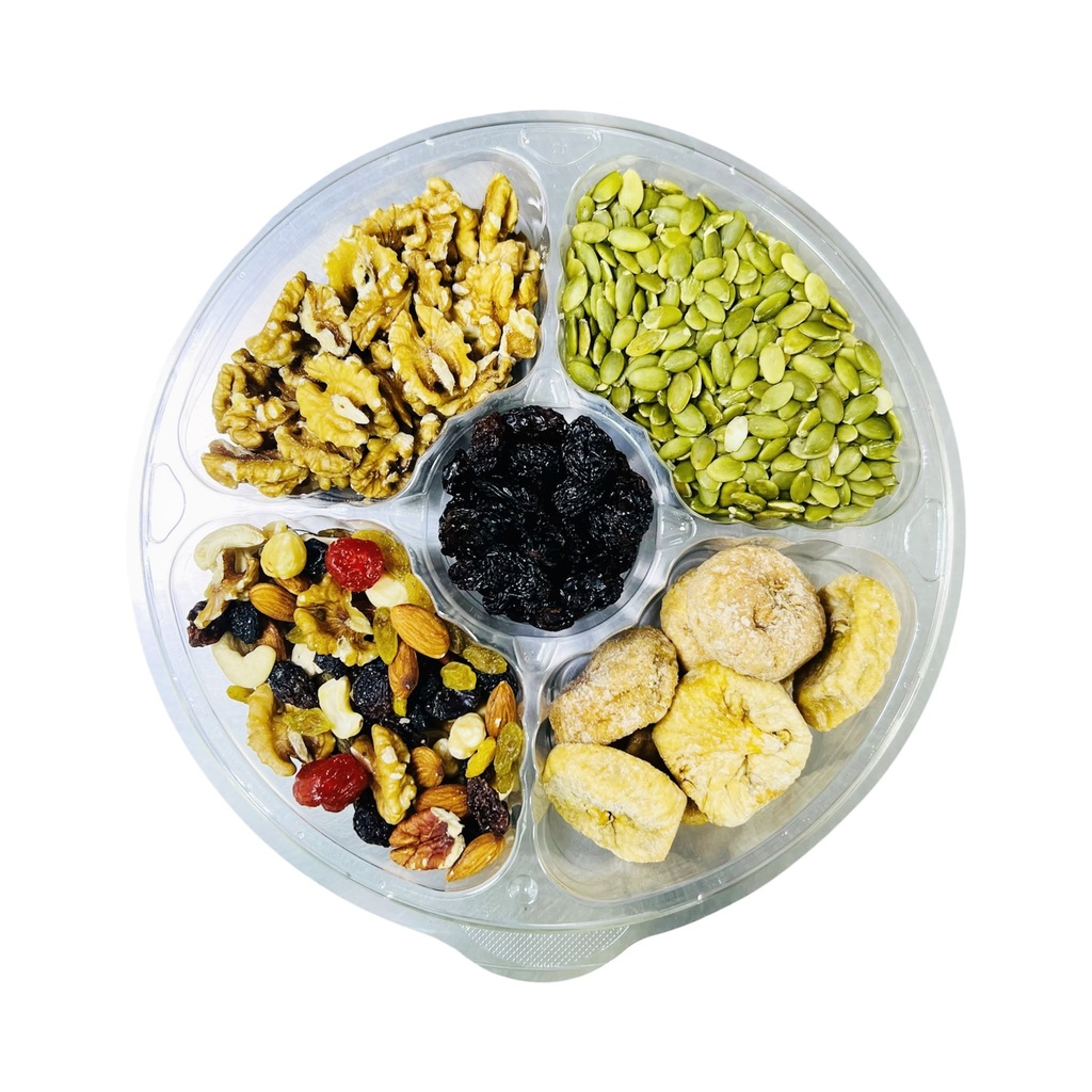 Healthy Mixed Nuts Plate