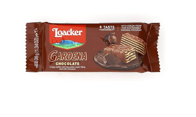 Loacker Gardena Chocolate Wafers With Chocolate Cream Filling 200
