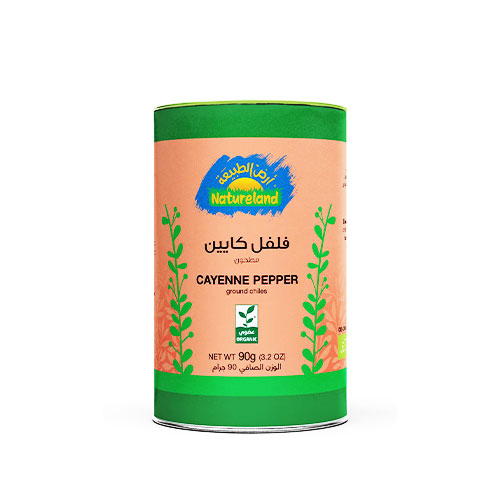 Natureland Ground Cayenne Pepper 90 G Shaker