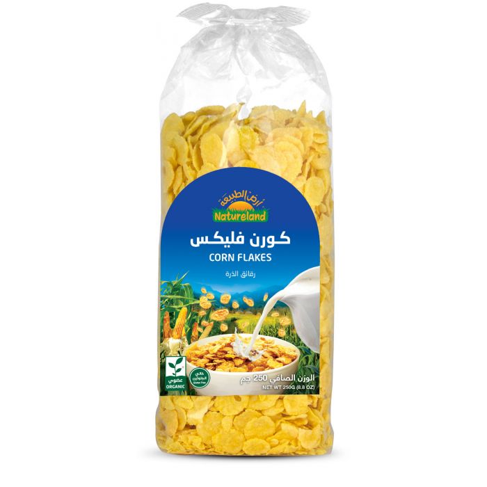 Natureland Organic Corn Flakes Gf 250 Gm