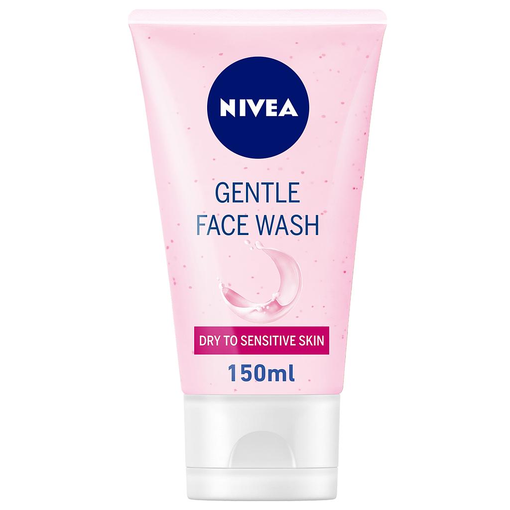 Nivea Face Wash Gentle For Dry Sensitive Skin 150Ml