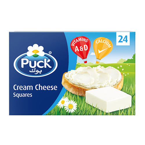 Puck Cheese Squares 24Pcs 432G