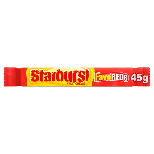 Starburst Fruit Chews Fave Reds 45 Gm