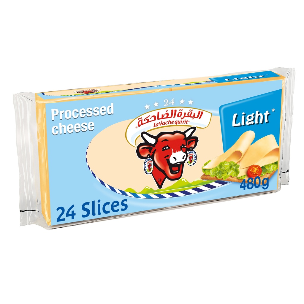 La Vache Qui Rit Light Cheese Slices, 24 Slices, 480g