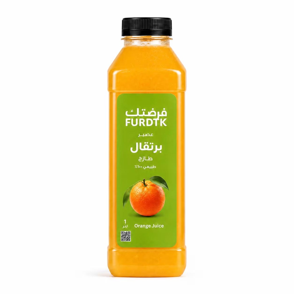  عصير برتقال طازج 1لتر