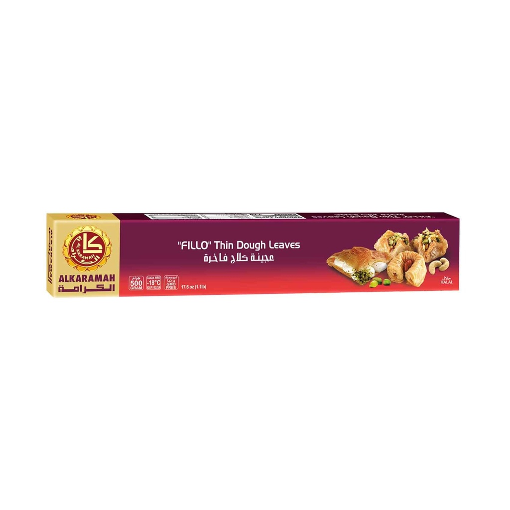 Al Karamah Thin Premium Dough Leaves, 500 Gm