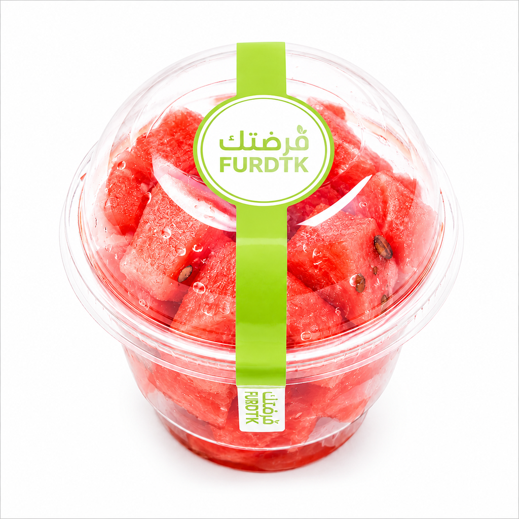 Chopped Watermelon