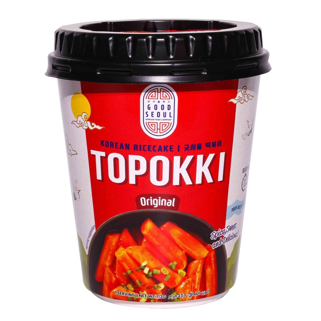 Good Seoul Korean Rice Cake Topokki Original 113G