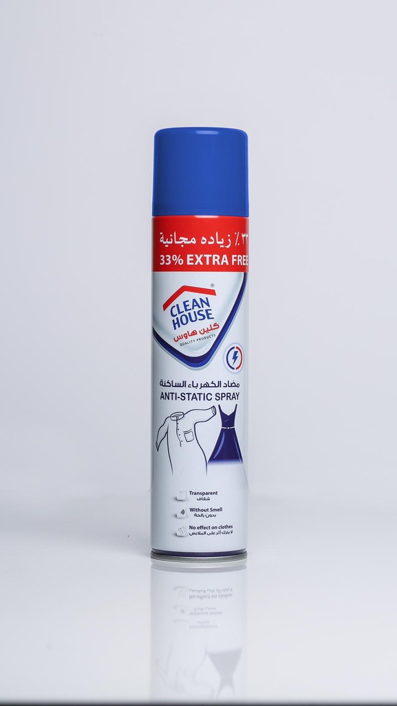 Clean House Anti Static 300 Ml + 33 %
