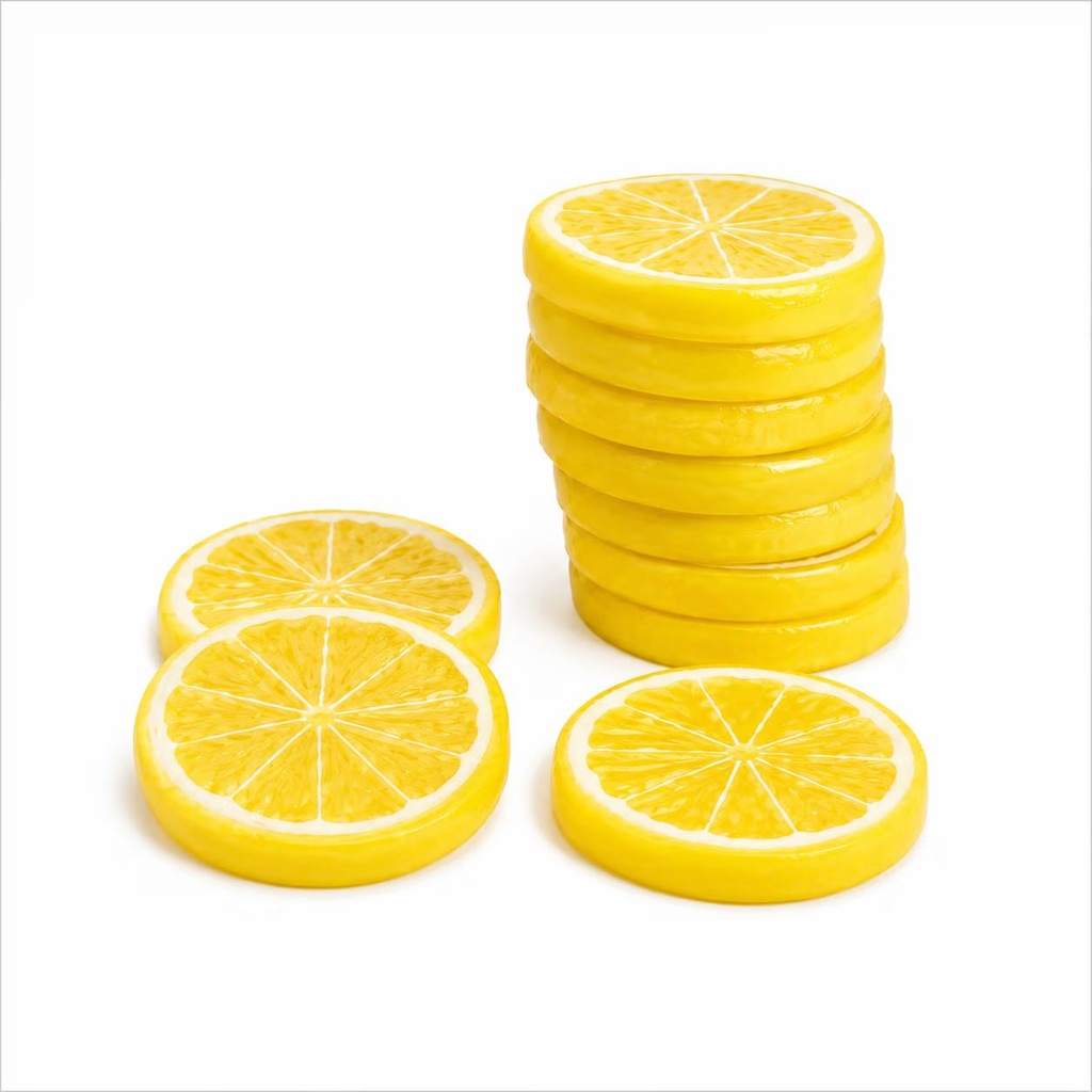 ليمون اصفر مقطع 
