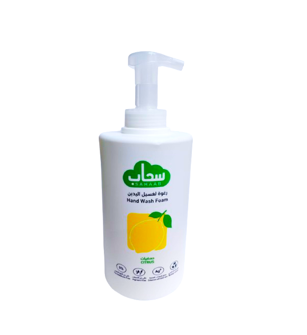 سحاب رغوة لغسيل اليدين برائحة الحمضيات 1 لتر