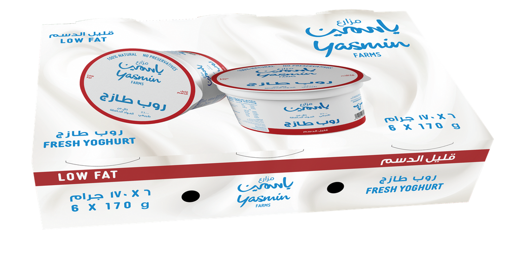 Yasmin Farms Yoghurt Cow Low Fat 170g