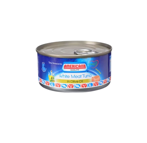 Americana Fancy Solid Tuna In Olive Oil 185 Gm