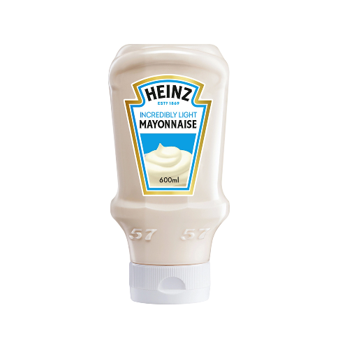 Heinz Incredibly Light Mayonnaise 600 Ml