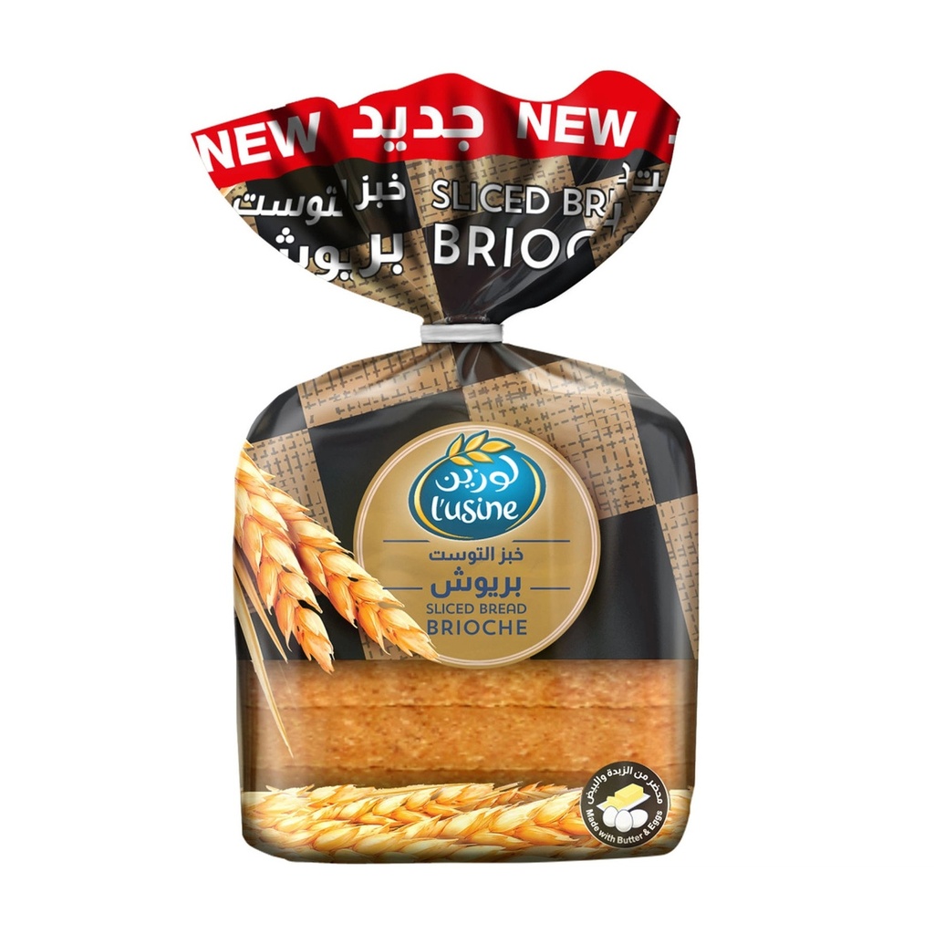 L'Usine Sliced Bread Brioche 320 g