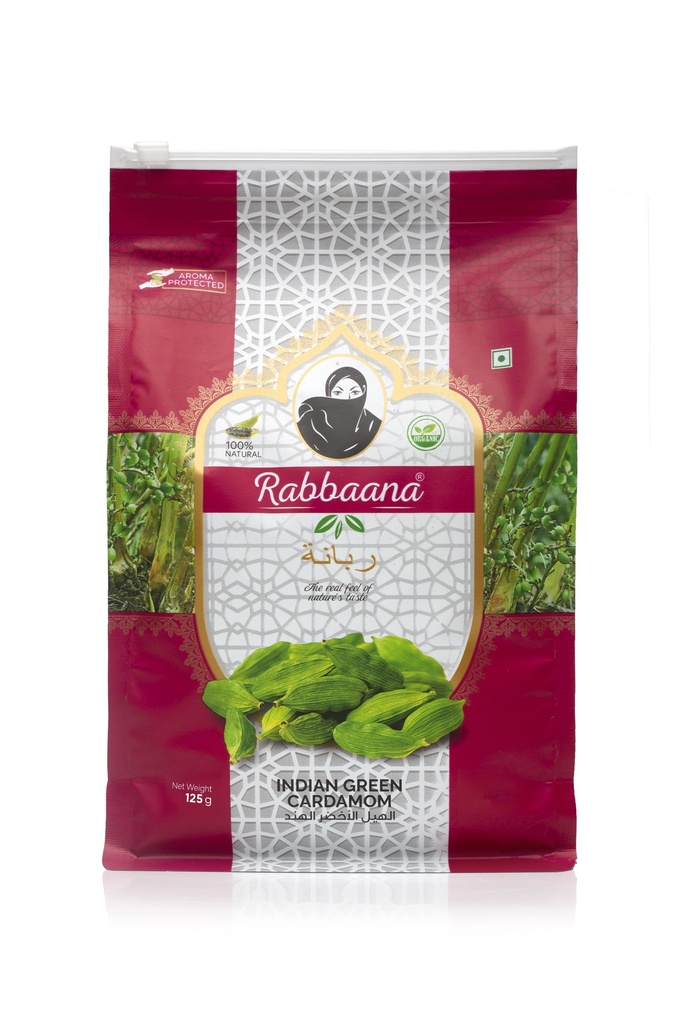 Rabbaana Indian Green Cardamom 250 Gm