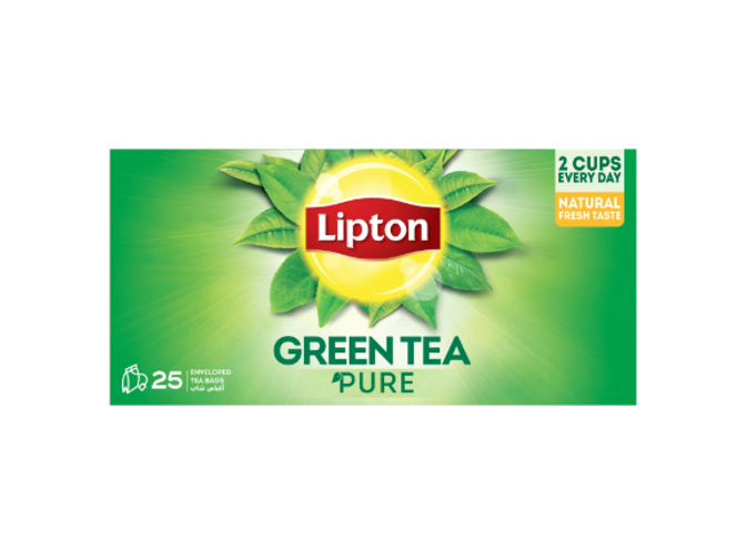 Lipton Green Tea Pure 25 Tea Bags