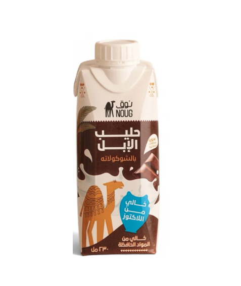 Noug Fresh Camel Milk with Chocolate 230 ml