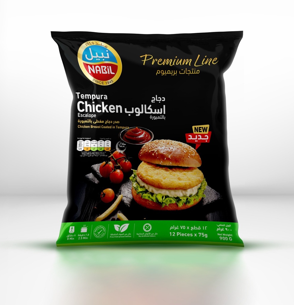 Nabil tempura chicken escalope 900 gm