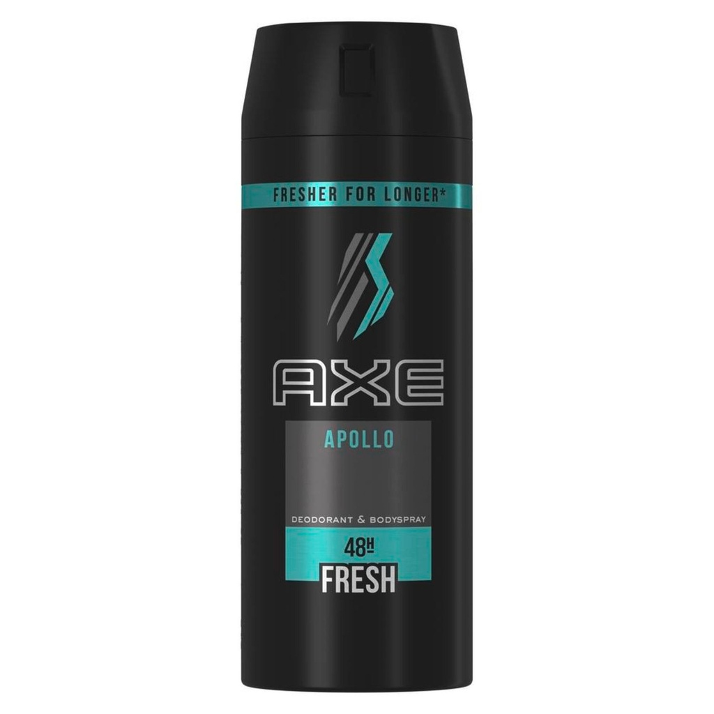 Axe Apollo 48H Fresh Deo Body Spray For Men 150 ml