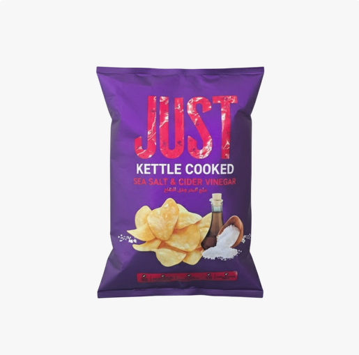 Kitco Just Kettle Cooked Sea Salt & Cider Vinegar 40 Gm