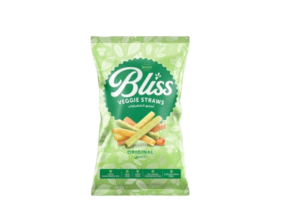Kitco Bliss Veggie Straws Original 34 Gm