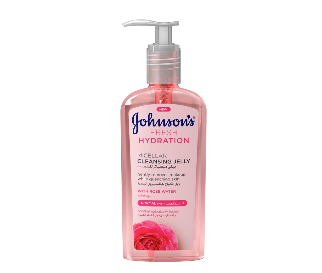 J'S Rose Water Micellar Cleanser Gel   200 Ml