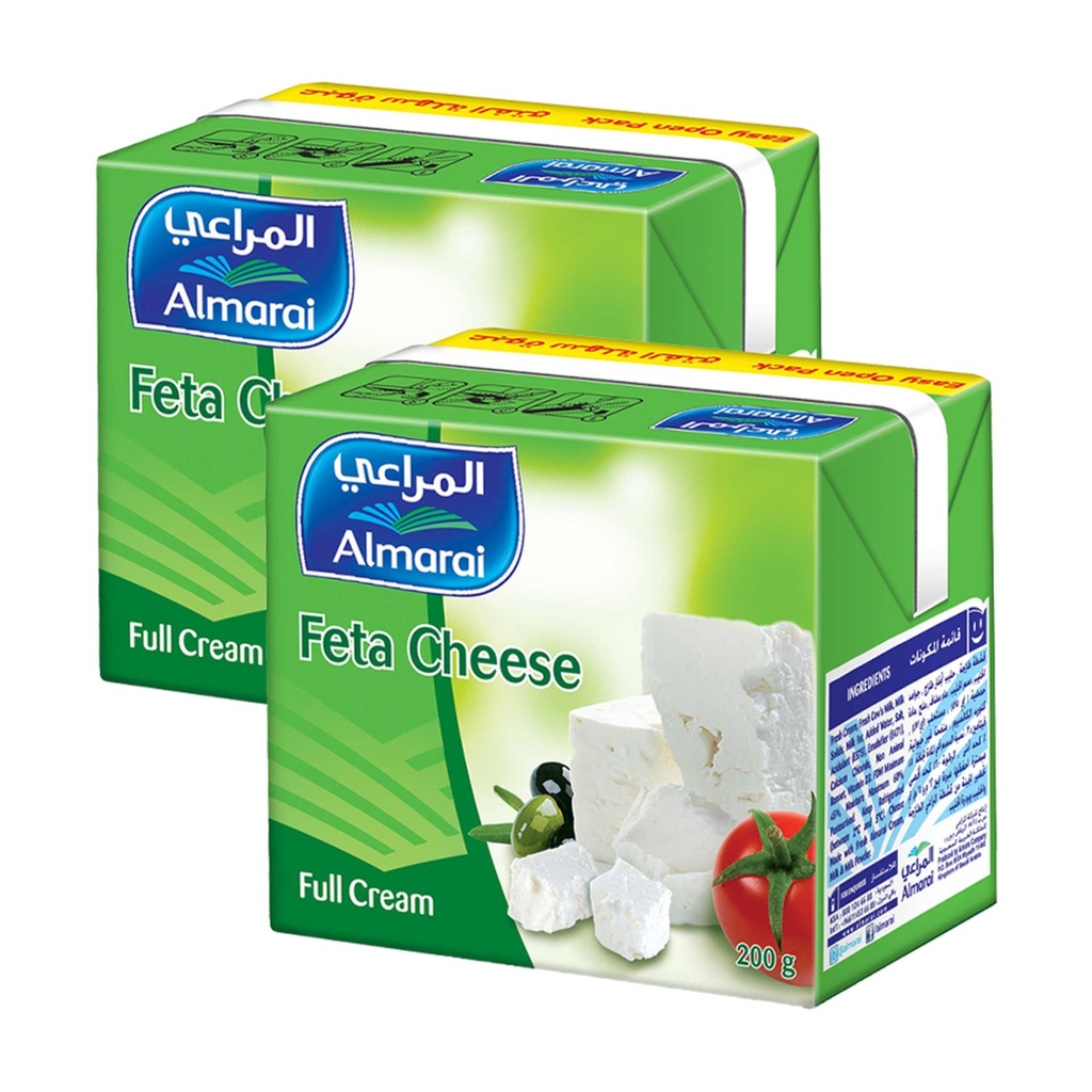 Almarai Full Cream Feta Cheese Value Pack 