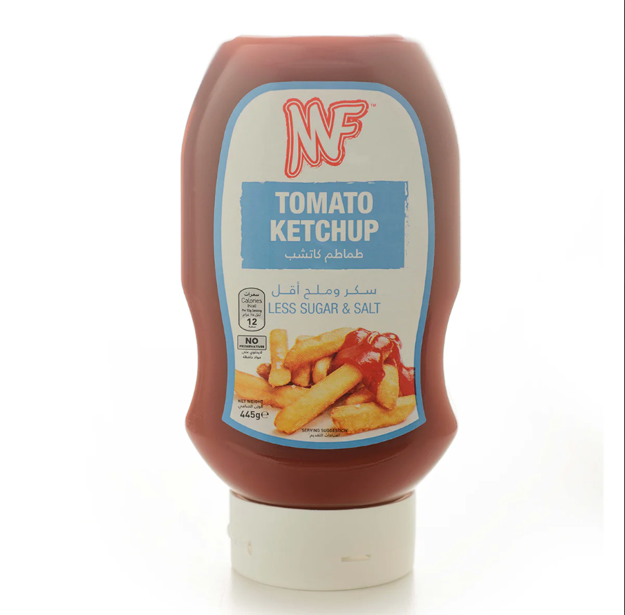 Mf Tomato Ketchup Less Sugar & Salt 445 Gm