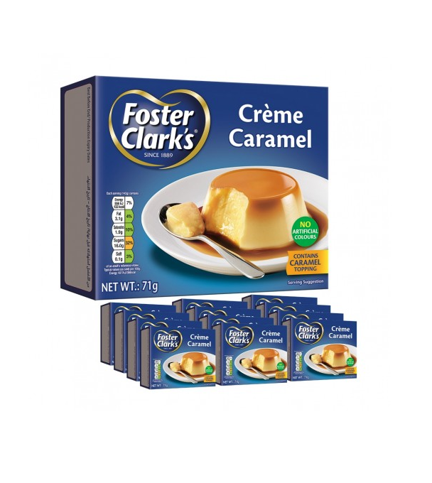 Foster Clark'S Cream Caramel 12Pcs*71Gm