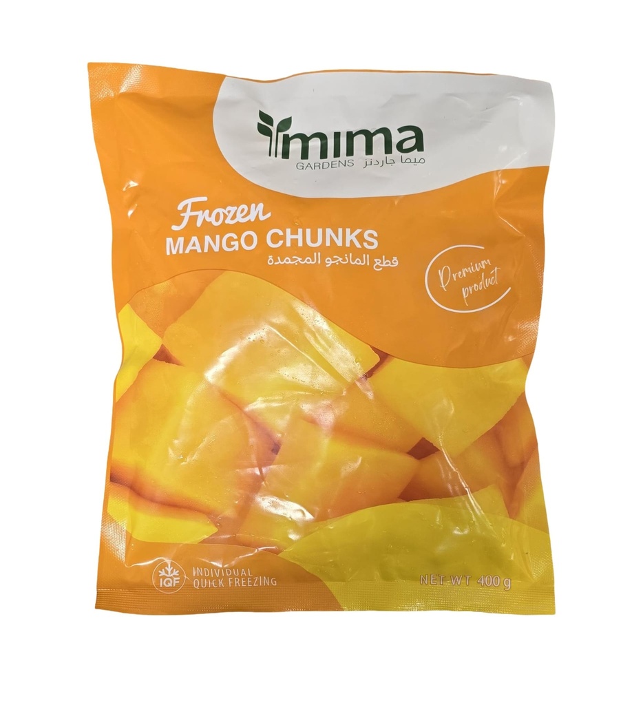 Mima Gardens Frozen Mango Chunks 400 Gm
