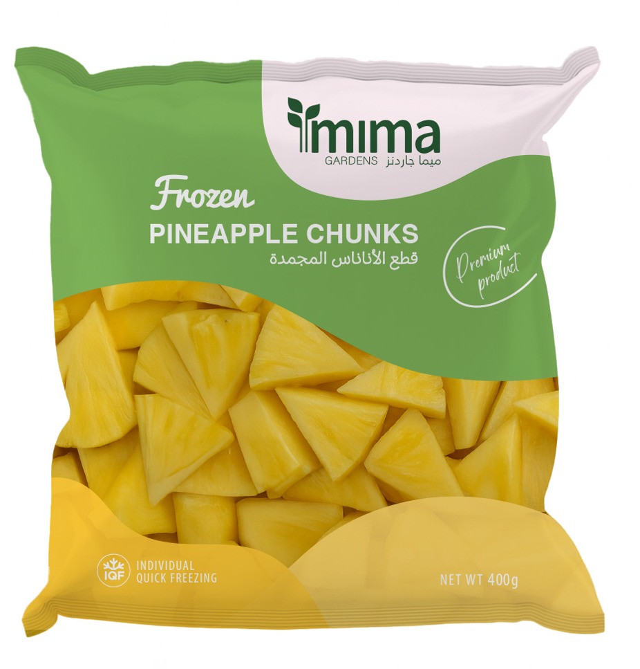 Mima Gardens Frozen Pineapple 400 Gm