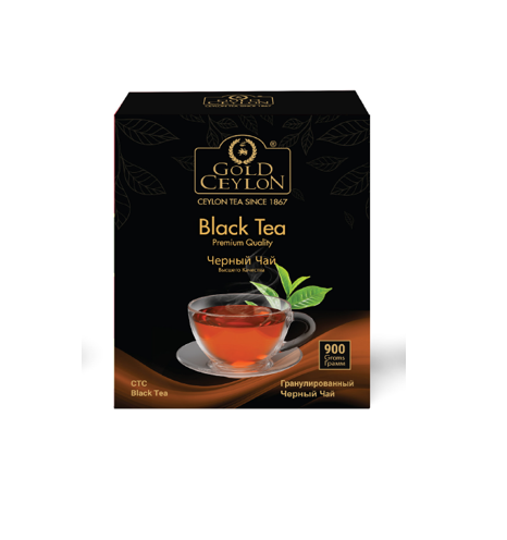 Gold Ceylon Black Tea Ctc 900 Grams
