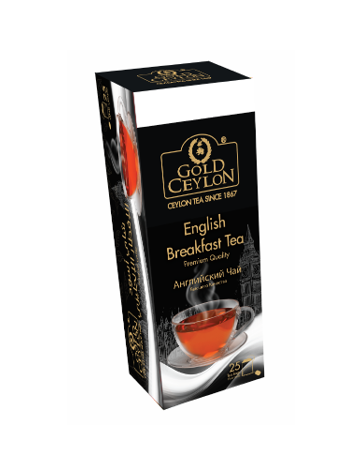 Gold Ceylon 25 Tb English Breakfast Tea, 2 Gram Tb 
