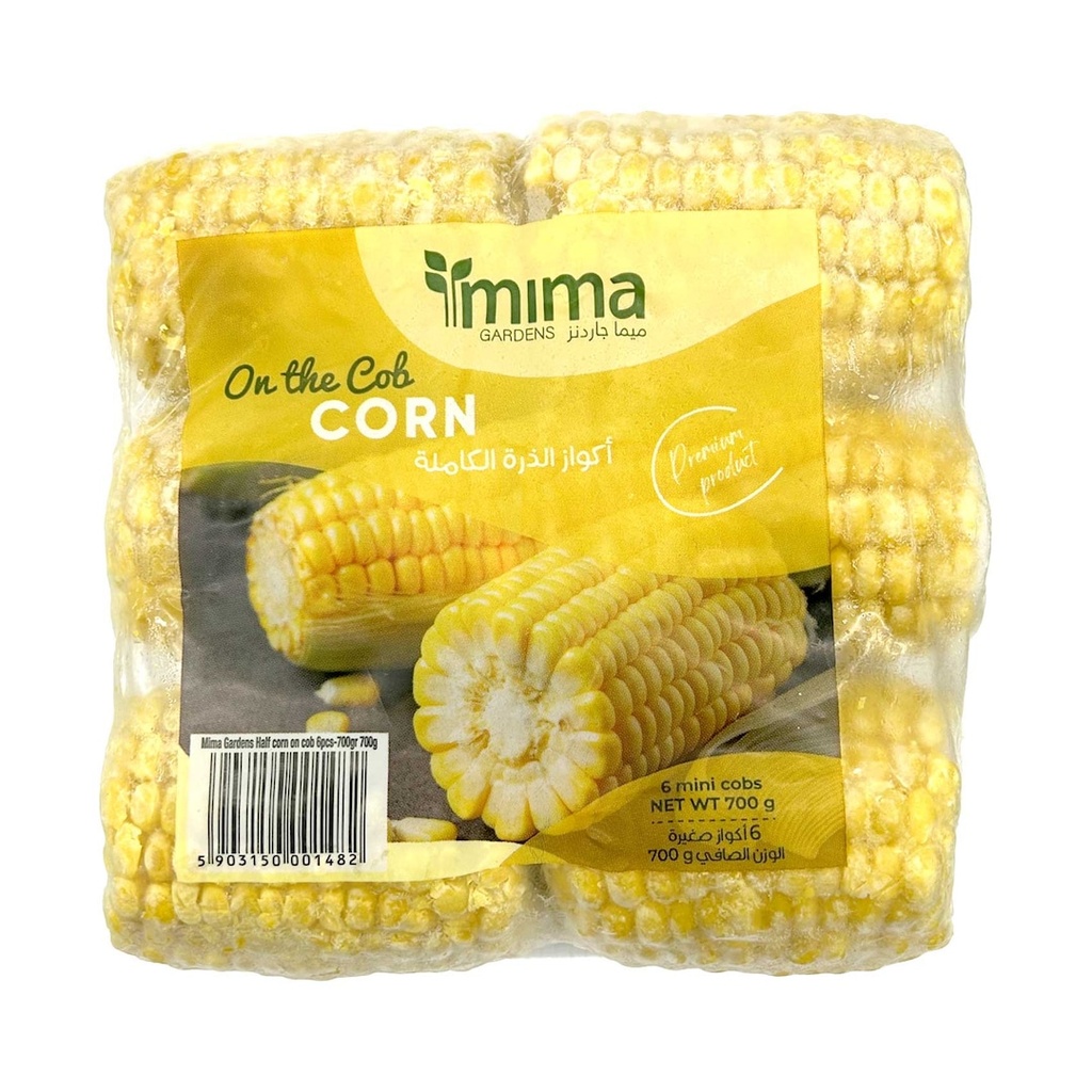 Mima Gardens Fzn Corn On The Cob - 6 Mini Cobs 700G