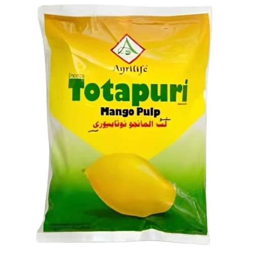 Agrilife Frozen Totapuri Mango Pulp 1 Kg