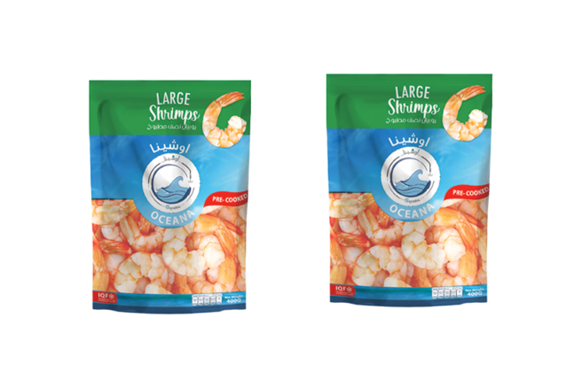 Oceana Fzn Cooked Shrimps Large 2X400Gm@Sp