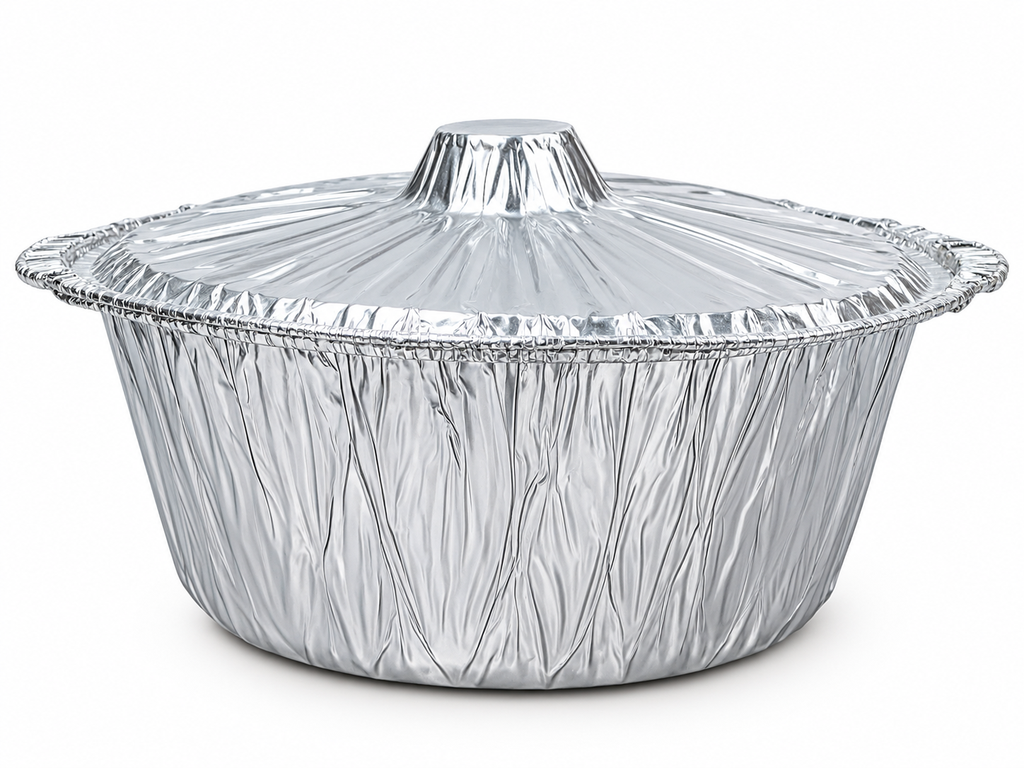 Aluminum Pots W/Lid Large