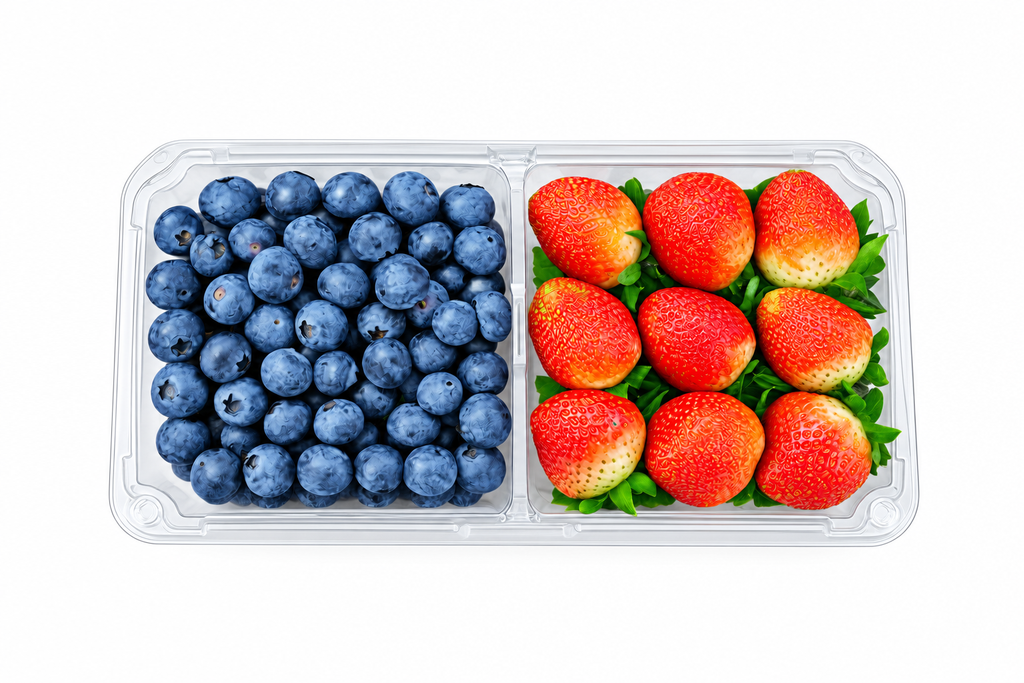 Strawberry & Blue berries mix 300 Gm