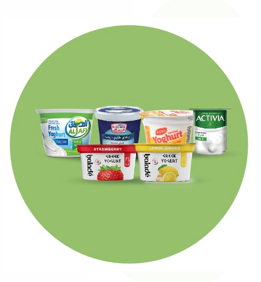 ألبان وبيض / زبادي