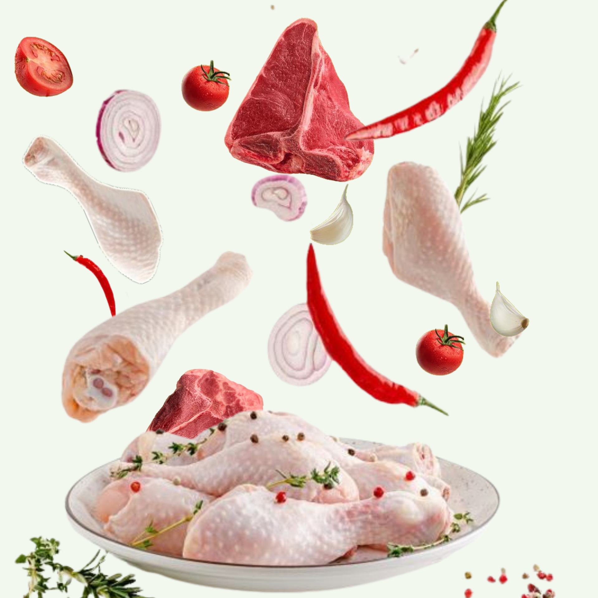 لحوم و دجاج طازجة