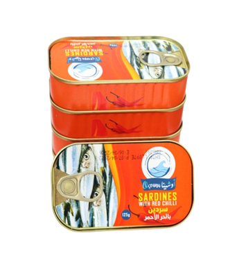 Oceana Sardine With Red Chili Special Offer 5 pcs x 125 g 