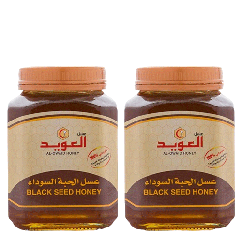 Al Owaid Black Seed Honey, Special Offer 2x500g 