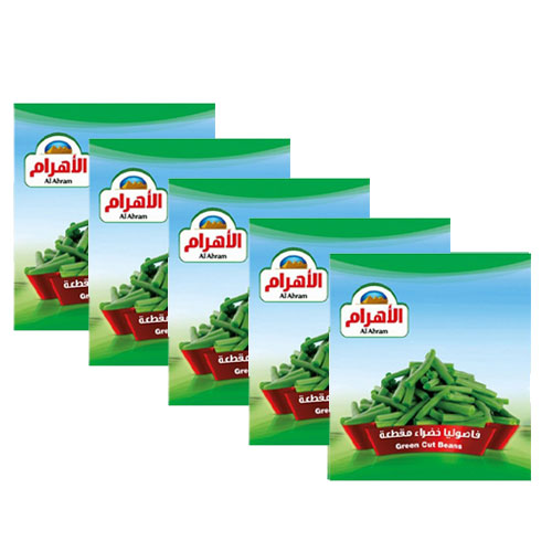 Al Ahram Green Beans 5 pcs x 400 g 
