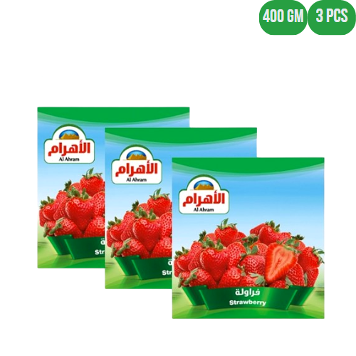 Al Ahram Strawberry, Special Offer 3x400g 