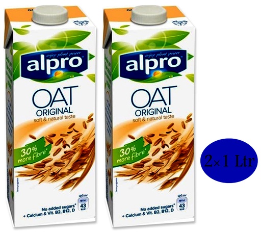 Alpro Oat Drink 1 Liter * 2 Pcs 